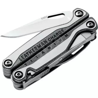 Leatherman Multitool CHARGE TTi PLUS silber