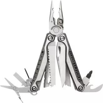 Leatherman Multitool CHARGE TTi PLUS silber