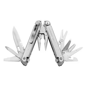 Leatherman Multitool FREE P2, silber