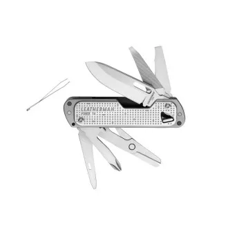 Leatherman Multifunktions-Taschenmesser Free T4 silber