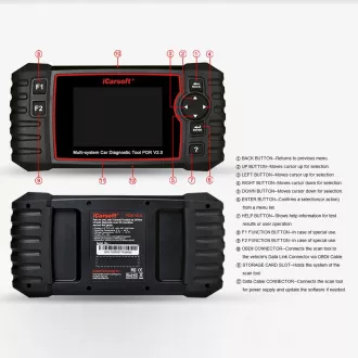Diagnose iCarsoft POR V2.0 für Porsche / Cayenne Diagnose iCarsoft POR V2.0 für Porsche / Cayenne