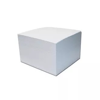 Notizblock 8,5x8,5x4cm weiß Notizblock 8,5x8,5x4cm weiß