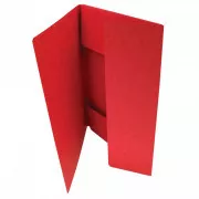 Karte 253 A4 vorgeschrieben 3 Revers rot