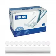 Weiße runde Kreiden Milan 100Stk