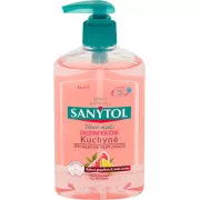 Flüssigseife Sanytol desinfizierende Küchenseife Limette und Grapefruit 250ml