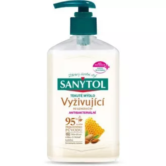 Sanytol Flüssigseife nährende regenerierende Mandelmilch und Muttermilch 250ml Sanytol Flüssigseife nährende regenerierende Mandelmilch und Muttermilch 250ml