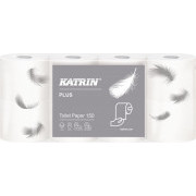 Toilettenpapier KATRIN 3vrs. 8 Rollen in Ballen / Preis pro Ballen