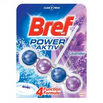 Toilettenvorhangkugeln Bref Power aktiv Lavendel 50g