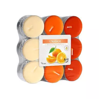Duftkerzen 18er Bispol Orange Duftkerzen 18er Bispol Orange