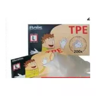 Einweg-TPE-Handschuhe Größe L weiß 200 Stück