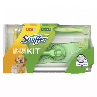 Swiffer Sweeper 2in1 Mopp-Set + 8 Ersatz und kleiner Griff + Staubtuch Swiffer Sweeper 2in1 Mopp-Set + 8 Ersatz und kleiner Griff + Staubtuch