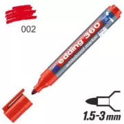 Edding 360 Marker auf weißer Tafel rote runde Spitze 1,5-3mm