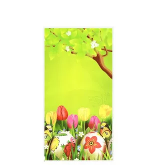 Tasche PP 21x40cm Ostern Frühling