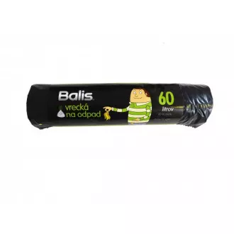 Abfallbeutel LD 60x72cm 60L einziehbar schwarz 10 Stück in Rolle Abfallbeutel LD 60x72cm 60L einziehbar schwarz 10 Stück in Rolle