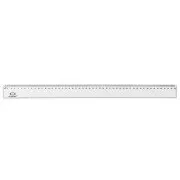 Lineal 50cm Concorde transparent