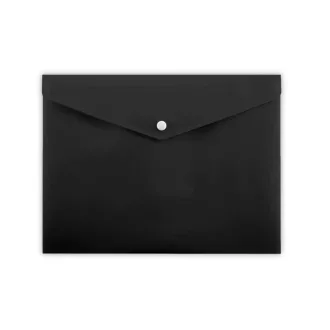 Umschlag A4 mit Druck PP Classic schwarz Umschlag A4 mit Druck PP Classic schwarz