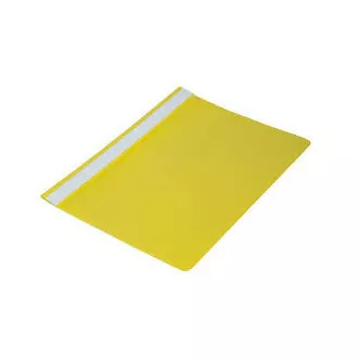 Binder A4 ROC PP Vorderseite klar Rückseite gelb Binder A4 ROC PP Vorderseite klar Rückseite gelb