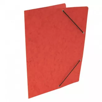 Mappe 250 A4 ohne Klappen mit Gummi rot Mappe 250 A4 ohne Klappen mit Gummi rot
