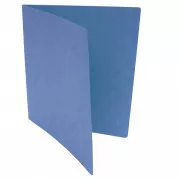 Mappe 250 A4 gefaltet ohne Klappen dunkelblau