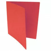 Mappe 250 A4 gefaltet ohne Klappen rot