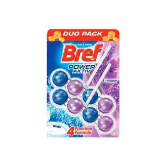 Bref Power Aktiv WC-Vorhangkugeln Lavendel 2x50g Bref Power Aktiv WC-Vorhangkugeln Lavendel 2x50g