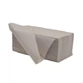 Handtücher pap. Z-Z 1vrs. grau recycelt 25x23cm 250pcs