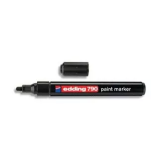 Marker Edding 790 schwarz Rollerspitze 2-3mm