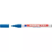 Marker Edding 751 Lack blau Rollerspitze 1-2mm