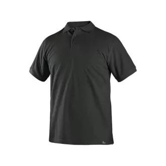 Poloshirt mit kurzen Ärmeln MICHAEL, schwarz, Größe 4XL