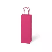 Tasche MFP für Flasche T12 kraft 12x36x9cm rosa