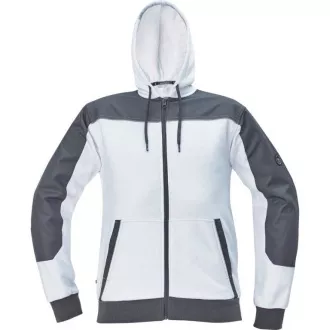 CREMORNE Kapuzenpulli weiß 3XL