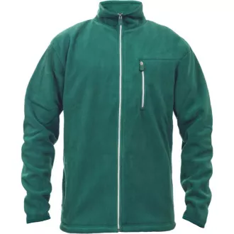 KARELA Fleecejacke dunkelgrün M
