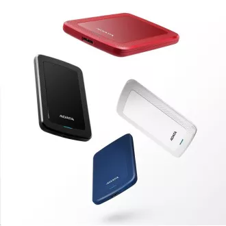 ADATA Externe HDD 2TB 2, 5" USB 3.1 HV300, weiß ADATA Externe HDD 2TB 2, 5" USB 3.1 HV300, weiß