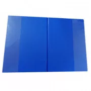 A4 Seitentaschenmappe blau