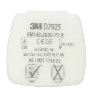 D3125, 3M™ Secure Click™ Partikelfilter P2 R, ein Paar D3125, 3M™ Secure Click™ Partikelfilter P2 R, ein Paar
