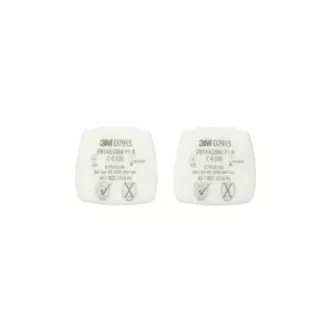 D7915, 3M™ Secure Click™ Partikelfilter P1 R, Packung mit 4 Stück