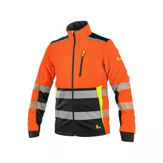 CXS BENSON Warnbluse, Herren, orange-schwarz, Größe 52 CXS BENSON Warnbluse, Herren, orange-schwarz, Größe 52