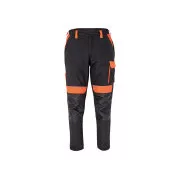 MAX VIVO Herrenhose schwarz/orange 54