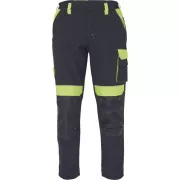 MAX VIVO Herrenhose schwarz/gelb 60
