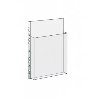 Abdeckung 237x305x0,7mm für Katalogtasche bis zu 2/3 klar Euro-Aufhänger 10Stk Abdeckung 237x305x0,7mm für Katalogtasche bis zu 2/3 klar Euro-Aufhänger 10Stk