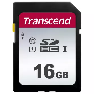 TRANSCEND SDHC-Karte 16GB 300S, UHS-I U1 (R: 95 / B: 45 MB/s) TRANSCEND SDHC-Karte 16GB 300S, UHS-I U1 (R: 95 / B: 45 MB/s)