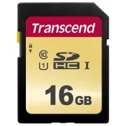 TRANSCEND SDHC-Karte 16GB 500S, UHS-I U1 (R: 95 / B: 60 MB/s)