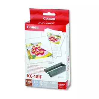 Canon KC18IF 54x86 18 Stück Thermosublimationsdrucker Aufkleber Canon KC18IF 54x86 18 Stück Thermosublimationsdrucker Aufkleber
