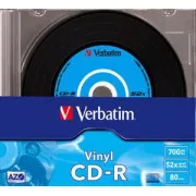 VERBATIM CD-R (10er Pack) Slim / Vinyl / DLP / 52x / 700MB