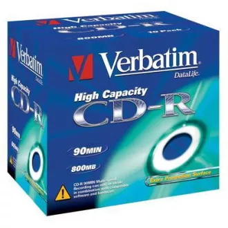VERBATIM CD-R (10er-Pack) Juwel / EP / DL / 40x / 90min / 800MB