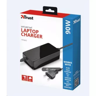 TRUST Universal-Netzteil für Primo 90W-19V Laptop-Ladegerät TRUST Universal-Netzteil für Primo 90W-19V Laptop-Ladegerät