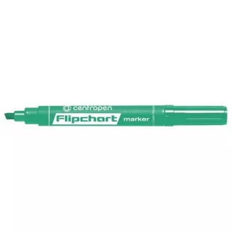 Marker Centropen 8560 für Flipchart grüne Keilspitze 1-4,6 mm Marker Centropen 8560 für Flipchart grüne Keilspitze 1-4,6 mm