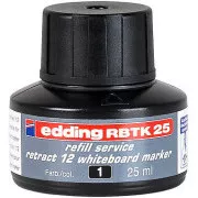 Edding BTK25 schwarze Tinte 25ml für Whiteboardmarker