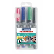 Marker Centropen 8516/4 permanent 4 Farben Keilspitze 2-5 mm