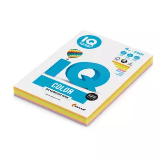 Xerografisches Papier IQ A4 / 80g Mix 4x50 Blatt Neonfarbe Xerografisches Papier IQ A4 / 80g Mix 4x50 Blatt Neonfarbe
